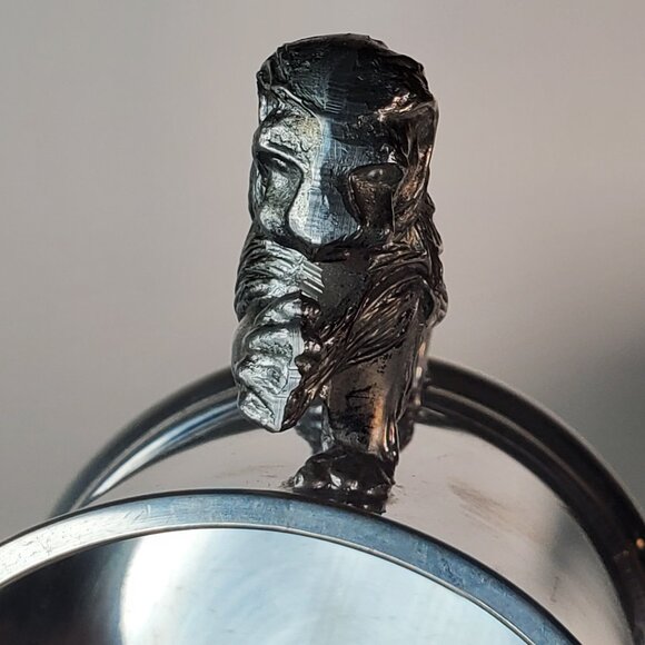 English Pewter Tankard with Lion Handle - Picture 8 of 14